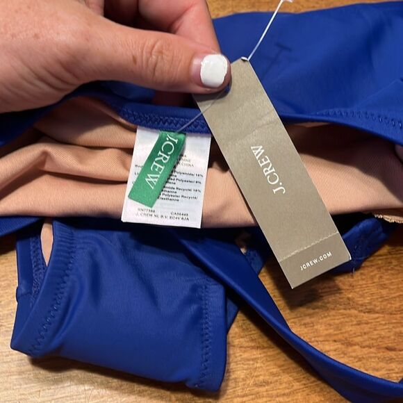 J. Crew Royal Blue Swimsuit - Picture 2 of 7